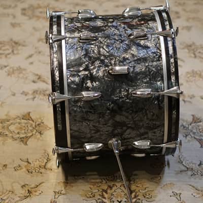 Slingerland 1958 12/16/20 Black Diamond Pearl Drum Set image 11