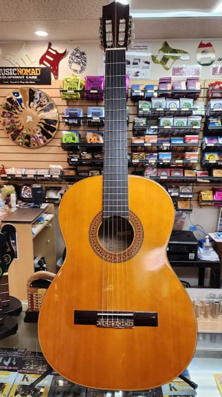 Vintage Alvarez Model 5011 Classical Guitar MIJ Natural 1975 - Natural image 1