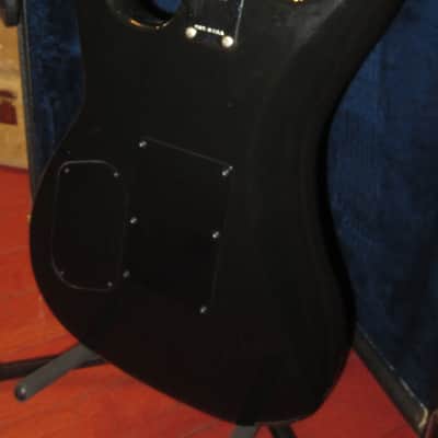 Vintage 1980's Kramer Pacer Imperial Black w/ Original Case image 6