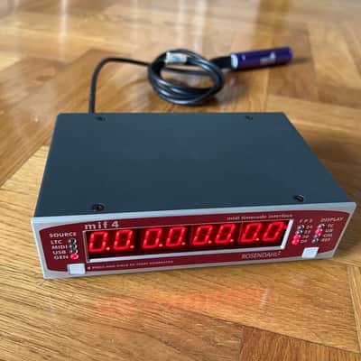 Rosendahl mif4 MTC/LTC timecode interface 2016 - Black/Silver/Red image 1