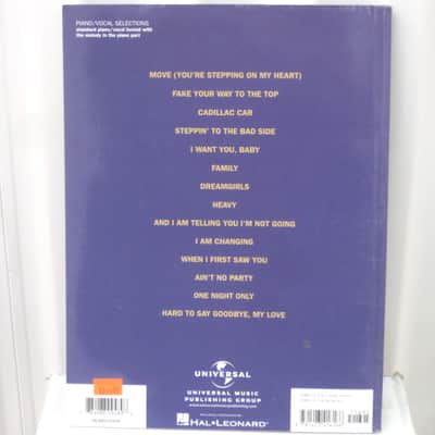 Dreamgirls Piano Vocal Selections Sheet Music Song Book Songbook image 2