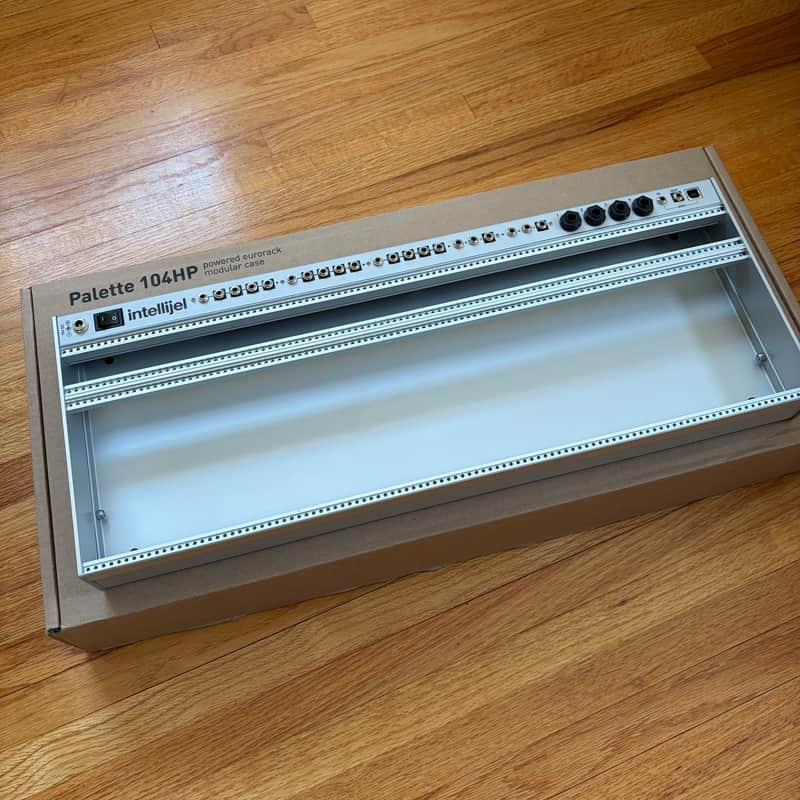 Intellijel 4U 104HP Palette Case 2019 - Present - Silver image 1