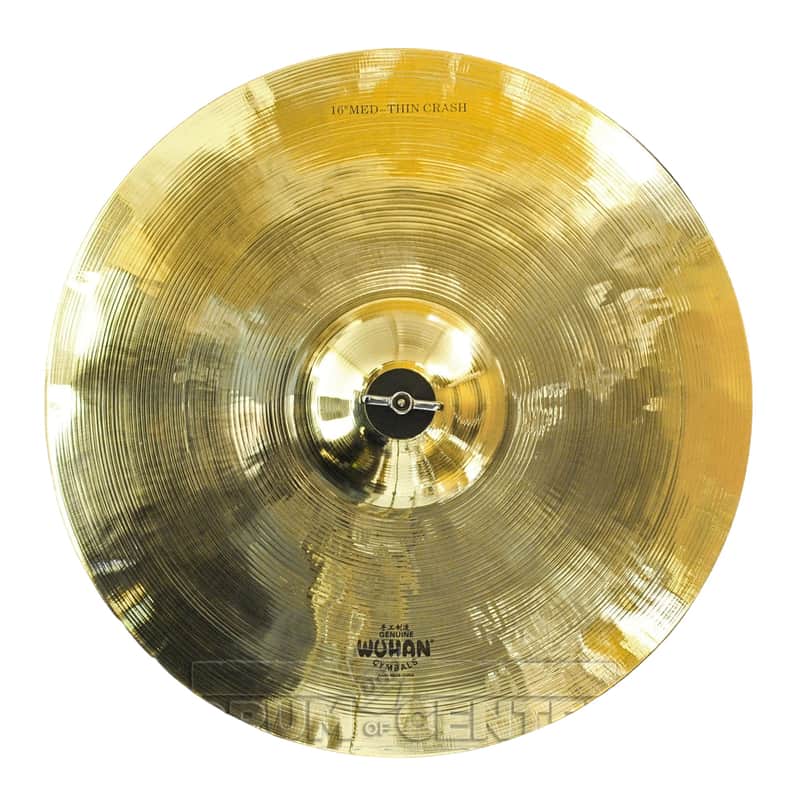 Wuhan Medium Thin Crash Cymbal 16" image 1
