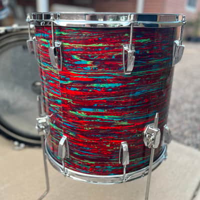 Ludwig Super Classic 1967 - Psychedelic Red image 4