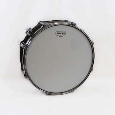 90's-Mid 2000's Ludwig LM404 "Black Galaxy" Acrolite Snare Drum w/ Case, Stand, Sticks, & Practice Pad image 2