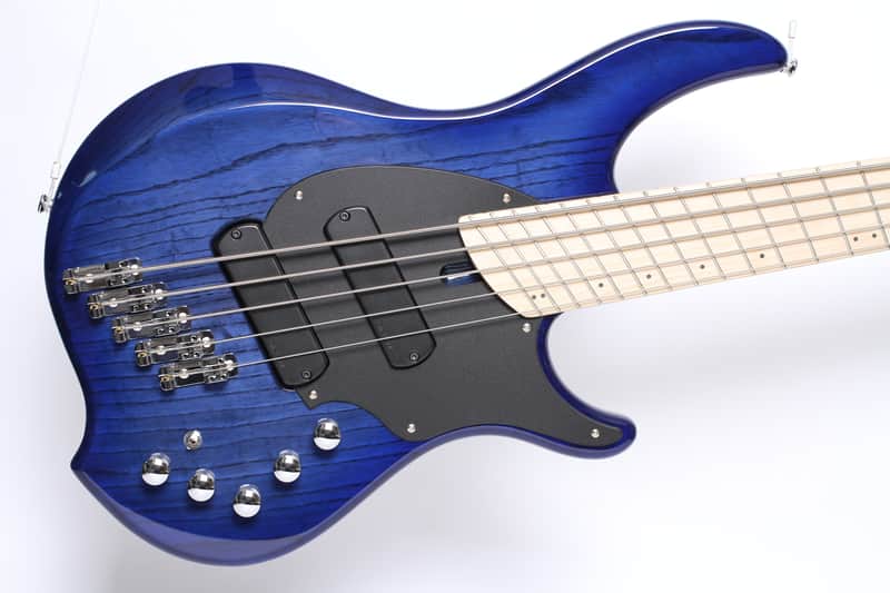 Dingwall Combustion 5 Indigo Burst with Reunion Blues gig  bag & custom pro setup - In Stock! image 1