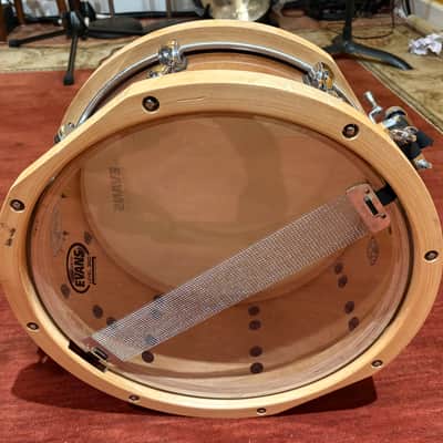 Tama LMP1465FSEN 6.5x14" S.L.P. Series Studio Maple Snare Drum with Wood Hoops 2013 - Present - Sienna Maple image 3