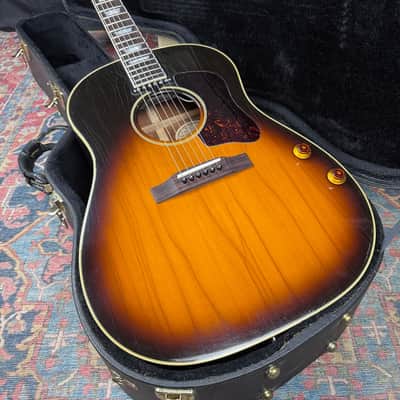 Gibson J-160E Vintage Sunburst Weather Checked and Worn USA - 1993 image 1