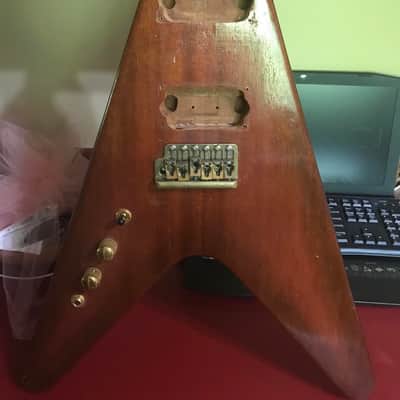 Charvel made Mighty Mite Flying V 1979 body image 1