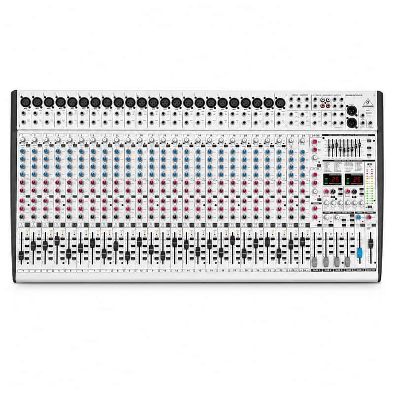 Behringer Eurodesk SL3242FX-PRO 32-Channel Mixing Console 48-Input 8-Bus Mixing Console (Original Box) – NOT FUNCTIONING – For Parts or Repair image 1