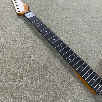 Maple Wood Guitar Strat Style Neck and Rosewood Fretboard 22 Frets image 4