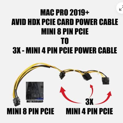 AVID HDX 2019+ PCIE MULTI PIN MAC PROS image 4