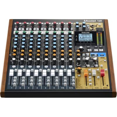 Tascam Model 12 Integrated Production Suite Mixer/Recorder/USB Interface image 8