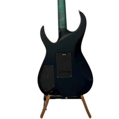 Valenti Guitars Callisto Carved Top 2022 Teal Green / Black, NAMM Special 1 of 5 NEW (Authorized Dealer) image 4