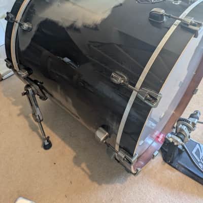 TAMA STARCLASSIC PERFORMER 6 PIECE HYPERDRIVE BIRCH / BUBINGA DRUM KIT MIDNIGHT SILVER MIST image 19