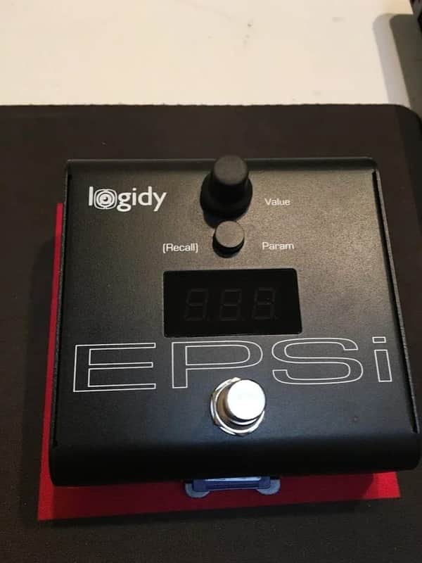 Logidy Epsi Convolution Reverb Pedal , ir impulse response loader , cab amp simulator stereo. image 1