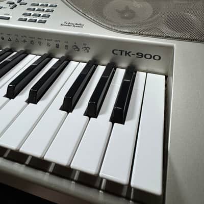 Casio CTK-900 61-Key Touch Sensitive Keyboard Piano Tested Works LCD image 8