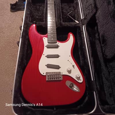 Moon Stratocaster 1987 - Red image 11