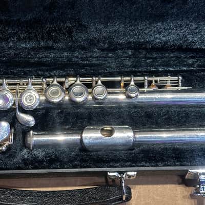Yamaha YFL-361 Open Hole Flute – Made in Japan – Serial #807533 – Silver Headjoint – Inline G – Original Case image 22