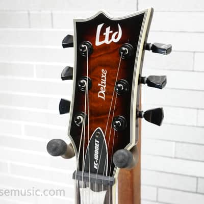 ESP LTD EC-1000 Evertune QM - Dark Brown Sunburst image 15