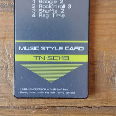 Roland TN-SC1-13 Dance 3 Music Style Card - Black image 1