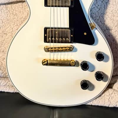 Gibson LES PAUL CUSTOM 2018 - ALPINE WHITE image 2