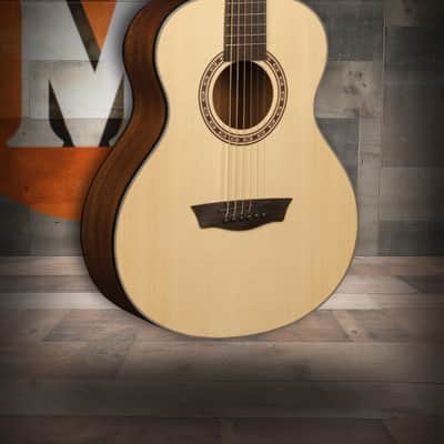 Washburn G-Mini 5 Apprentice Series 7/8 Size Acoustic Guitar - Natural (AGM5K-A-U) image 1