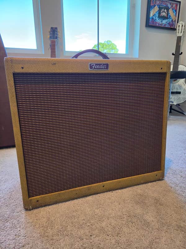 Fender Blues DeVille 212 2-Channel 60-Watt 2x12" Guitar Combo 1994 - 1996 - Tweed image 1
