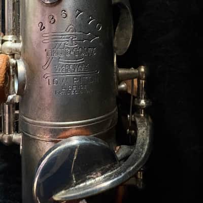 Buescher Curved True Tone Soprano Saxophone 192829 - Silver image 3