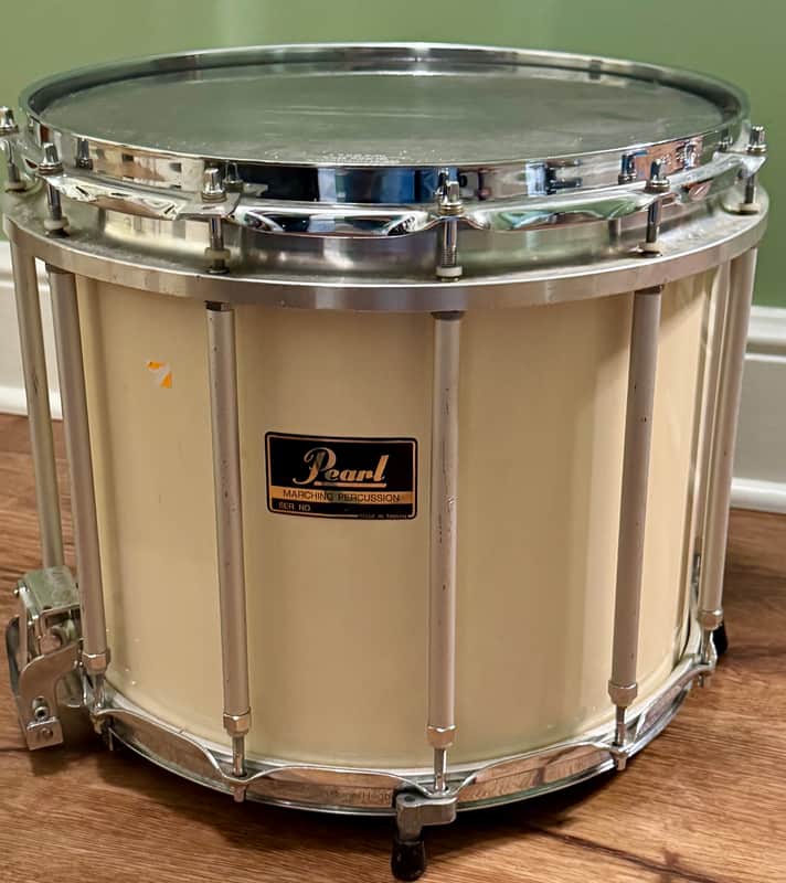 Pearl Free Floating 11 x 14" Marching Snare Drum 12 Lug image 1