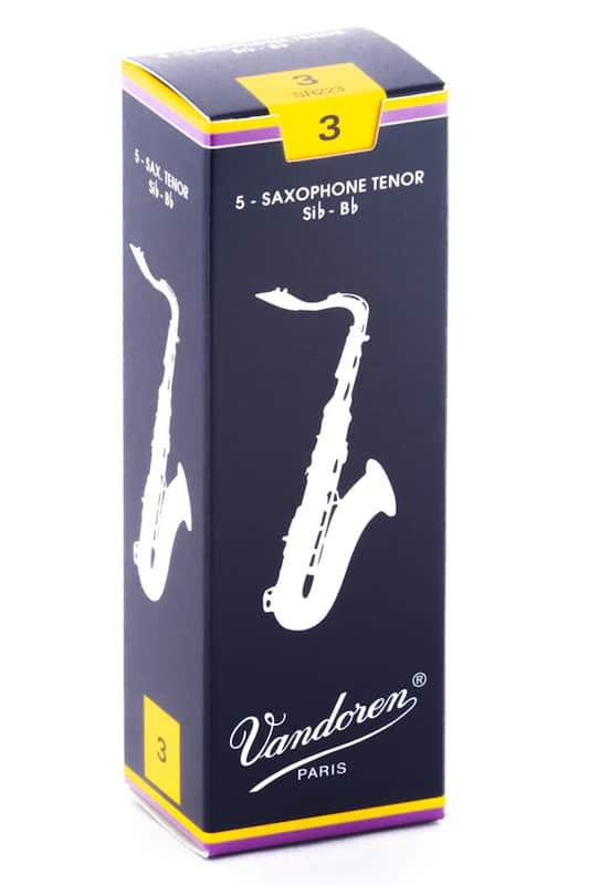 Vandoren Traditional Tenor Sax #3 Reed - 5ct Box Bild 1