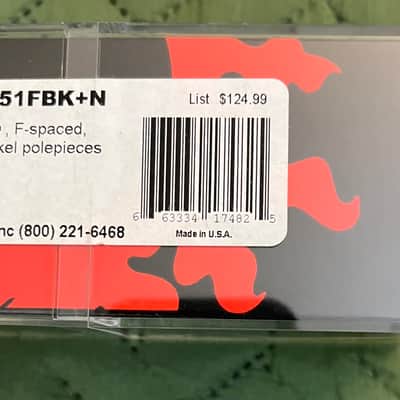 DiMarzio PAF Pro F Spaced DP151FBK+N image 2