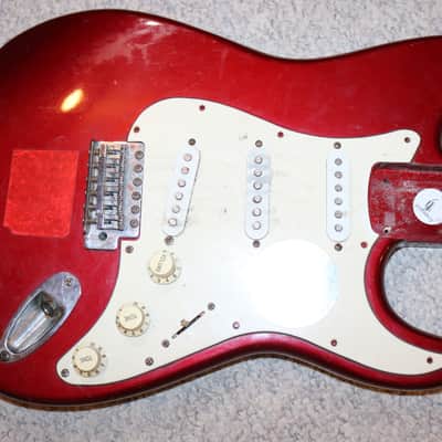 2007 Fender Squier Stratocaster Loaded Body - Natural Relic - For Restoration - No Tariffs image 2