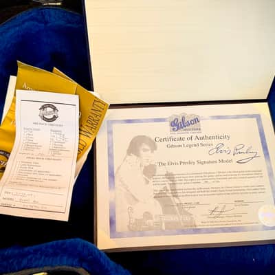 2004 Gibson Elvis Presley SJ-200 (1956 Reissue) Acoustic Guitar w/COA & OHSC image 15