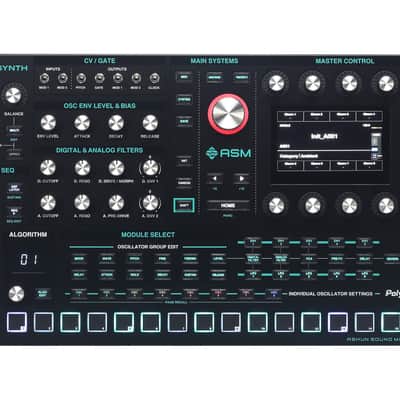 ASM Leviasynth Desktop Hybrid Algorithmic Synthesizer [DEMO]