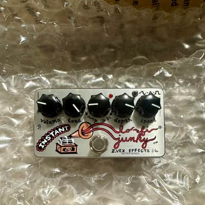 Zvex Vexter Series Instant Lo-Fi Junky Chorus/Vibrato 2010s - Silver with Graphic image 1