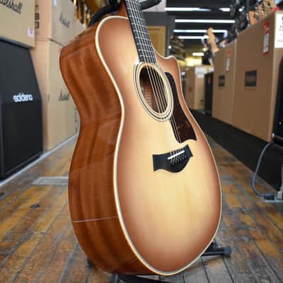 Taylor 314ce Studio Sitka Spruce/Sapele Acoustic-Electric Guitar Shaded Edgeburst w/Padded Gig Bag image 2