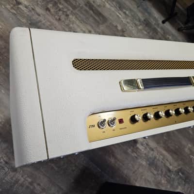 Marshall Limited Edition 35th Anniversary JTM 1962 Bluesbreaker 2-Channel 30-Watt 2x12" Guitar Combo 1997 - White Levant image 4