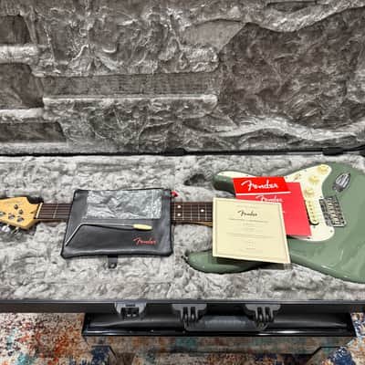 Fender American Professional Stratocaster HSS Shawbucker with Rosewood Fretboard 2017 - 2019 - Antique Olive image 11