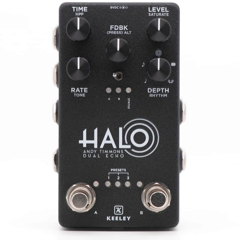 Keeley Electronics Halo Andy Timmons Dual Echo Guitar Effects Pedal Bild 1