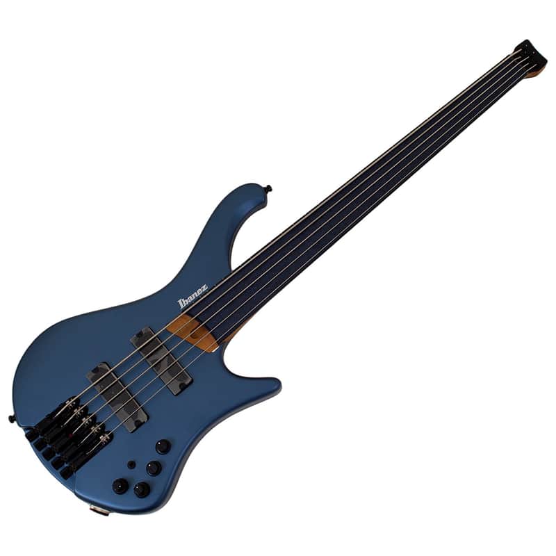 Ibanez EHB1005F Fretless Bass in Arctic Ocean Matte B-Stock 1757 image 1