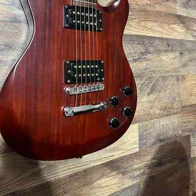 Squier Master M-80 2005 - 2006 - Crimson Red Transparent image 2