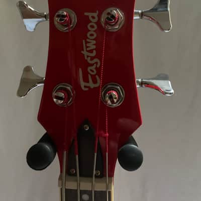 Eastwood Kustom Bass 2000s - Red image 5