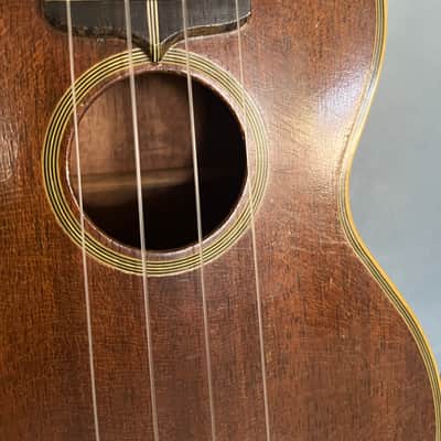 Vintage Martin Style 3M Soprano Ukulele 1930’s Mahogany - rare, great condition image 11