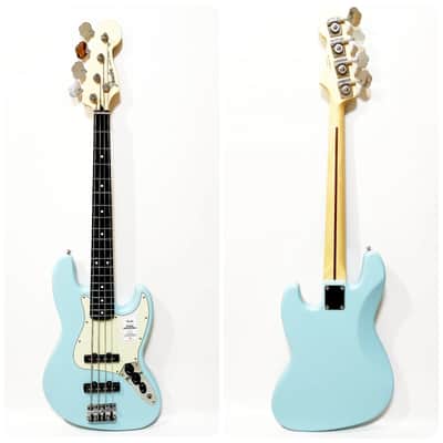 Fender Japan Junior Collection Jb62 Shortscale Daphne Blue image 3