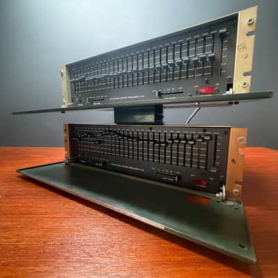 Altec 1650 graphic Equalizers Stereo Pair inductor based transformer balanced image 2