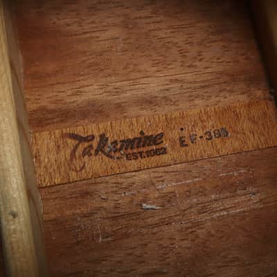 1990 Takamine EF-385 12-String Acoustic Electric Guitar w/ Case image 14