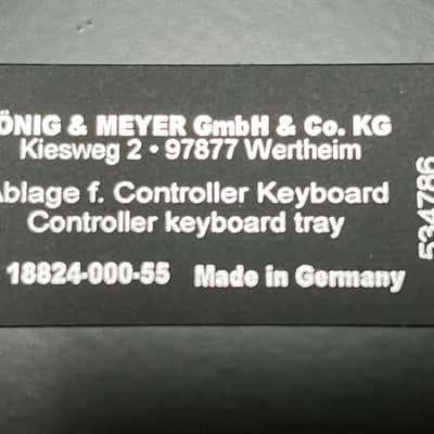 K&M 18824 Omega Stand Keyboard Tray image 2