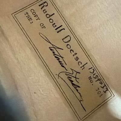 Rudoulf Doetsch 44VC701 ser# 13159033  4/4 Cello W/ Carbon Fiber Case image 3