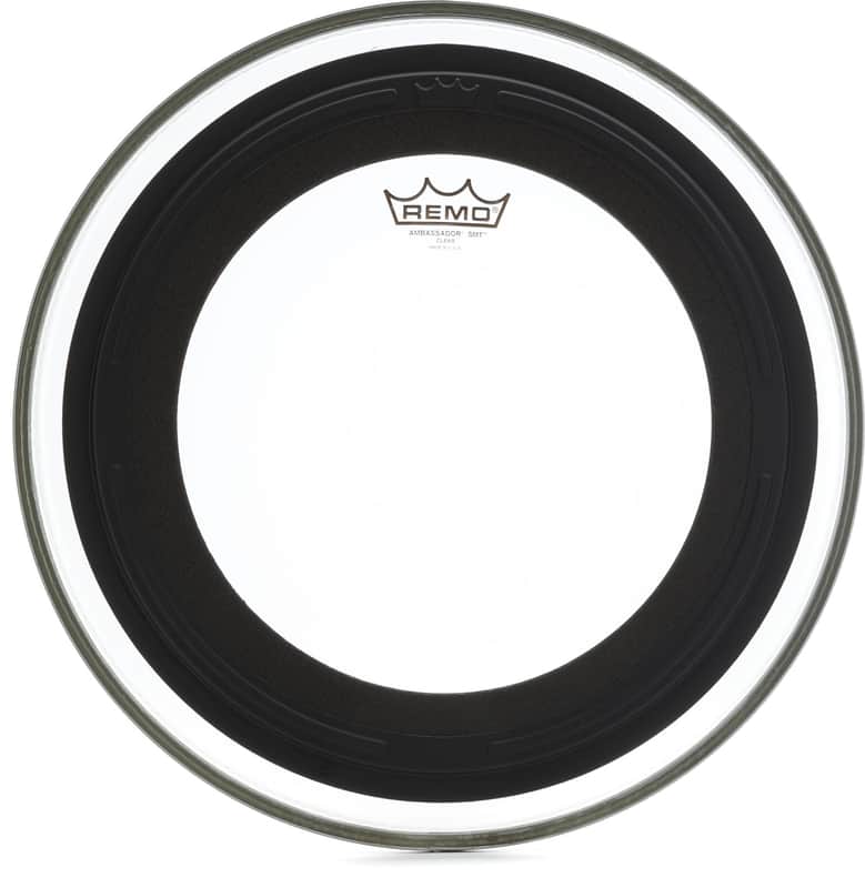 Remo Ambassador SMT Clear Bass Drumhead - 16 inch (2-pack) Bundle image 1